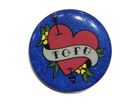 CLEARANCE - Plant Active  Tofu  Button - Blue Supply