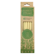 CLEARANCE - Needy Sustainables Organic Regular Bamboo Straws - 6-Pack Hot on Sale