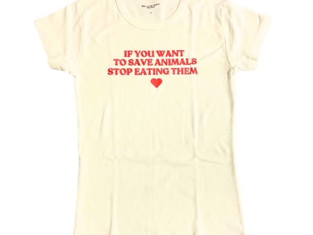 Don t Eat The Homies  If You Want to Save Animals  Baby Tee Online