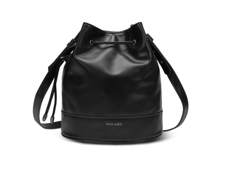 CLEARANCE - Pixie Mood Amber Bucket Bag - Black Supply