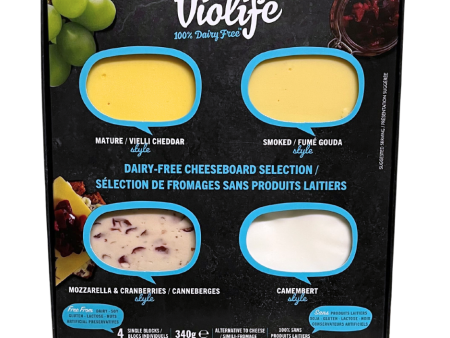 Violife Dairy-Free Cheeseboard Selection - 340g Hot on Sale