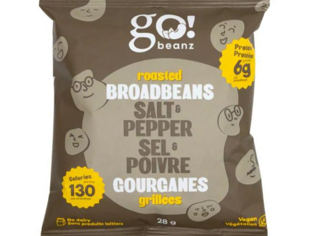 Go! Beanz Salt & Pepper Roasted Broad Beans - 28g Discount