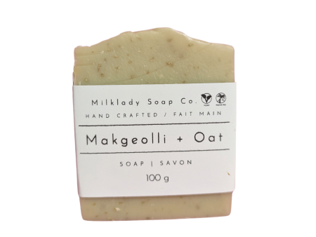 Milklady Soap Co Makgeolli & Oat Soap Bar - 100g Hot on Sale