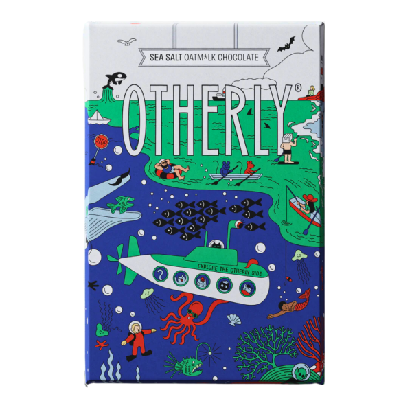 Otherly Sea Salt Oat Milk Chocolate Bar - 130g Discount