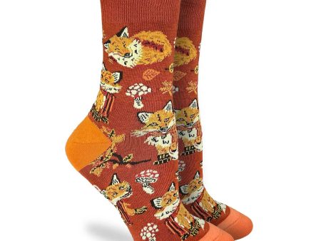 Good Luck Sock Fall Foxes Socks Sale