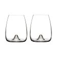 Elegance Stemless Wine Glasses (Set of 2) Supply