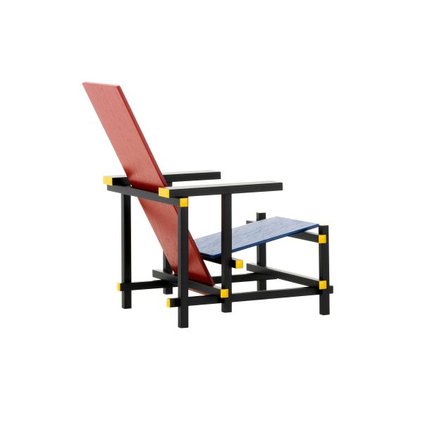 Miniatures Rood Blauwe Stoel Chair For Cheap