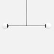 Big Olympic Barbell Linear Pendant Light Hot on Sale