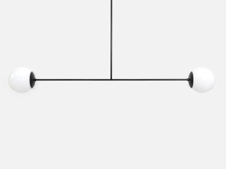 Big Olympic Barbell Linear Pendant Light Hot on Sale