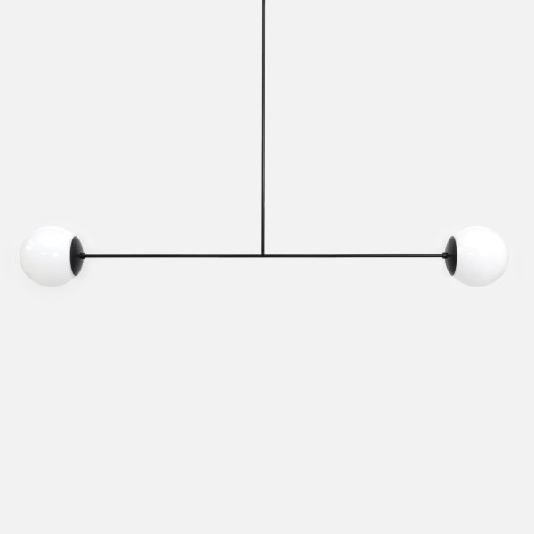 Big Olympic Barbell Linear Pendant Light Hot on Sale