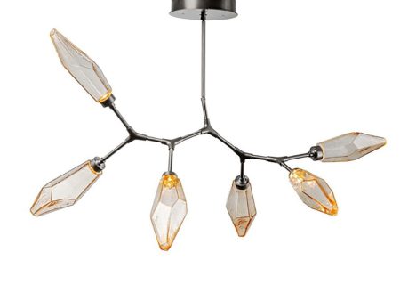 Rock Crystal Modern Branch Chandelier Discount