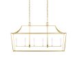 Chapman and Myers Southold Linear Chandelier Cheap