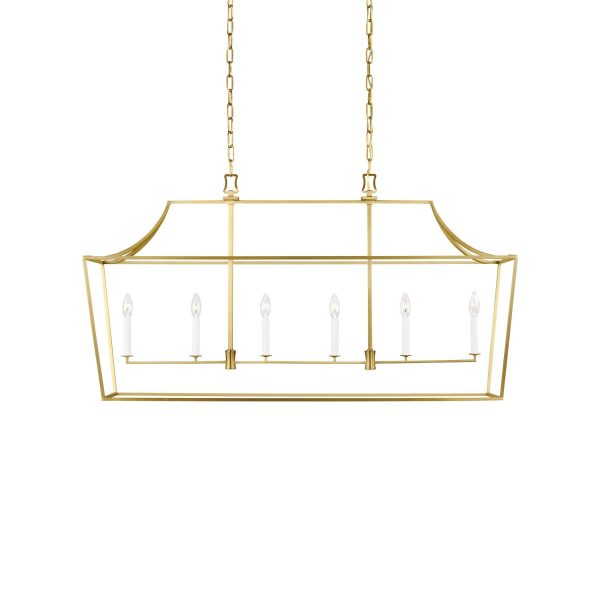 Chapman and Myers Southold Linear Chandelier Cheap