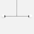 Big Olympic Barbell Linear Pendant Light Hot on Sale