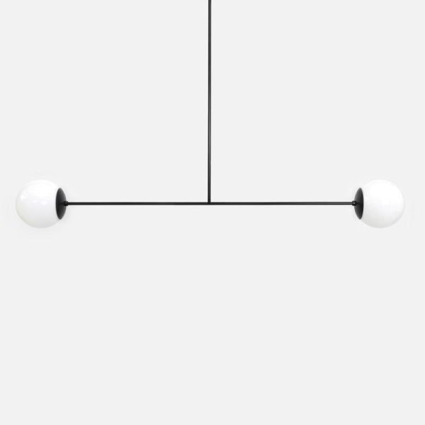 Big Olympic Barbell Linear Pendant Light Hot on Sale