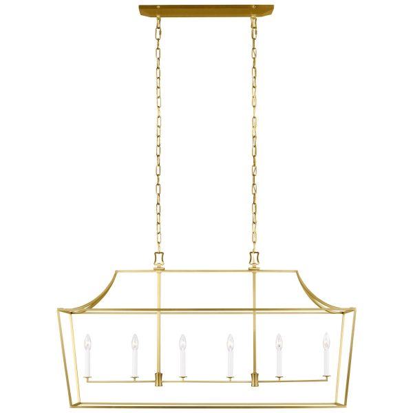 Chapman and Myers Southold Linear Chandelier Cheap