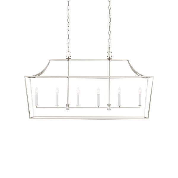 Chapman and Myers Southold Linear Chandelier Cheap