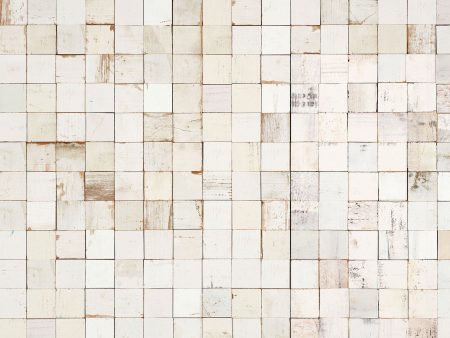 Mosaic Squares White Wallpaper Online Hot Sale