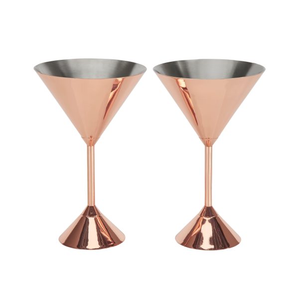 Plum Martini Glasses (Set of 2) on Sale