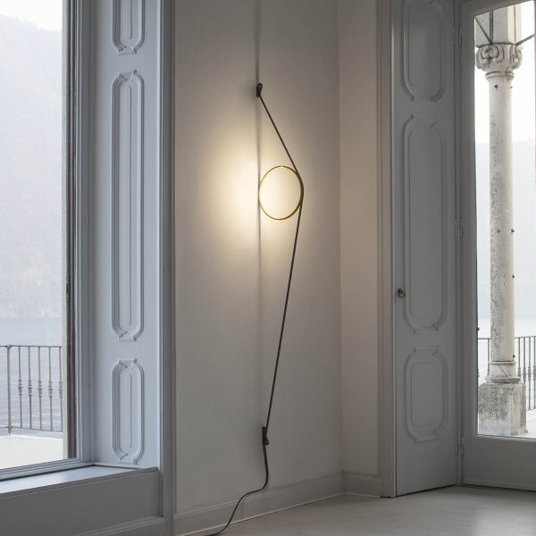 WireRing Plug-In Wall Light For Sale