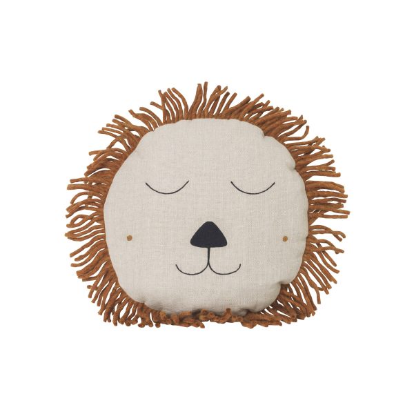 Safari Pillow - Lion Hot on Sale