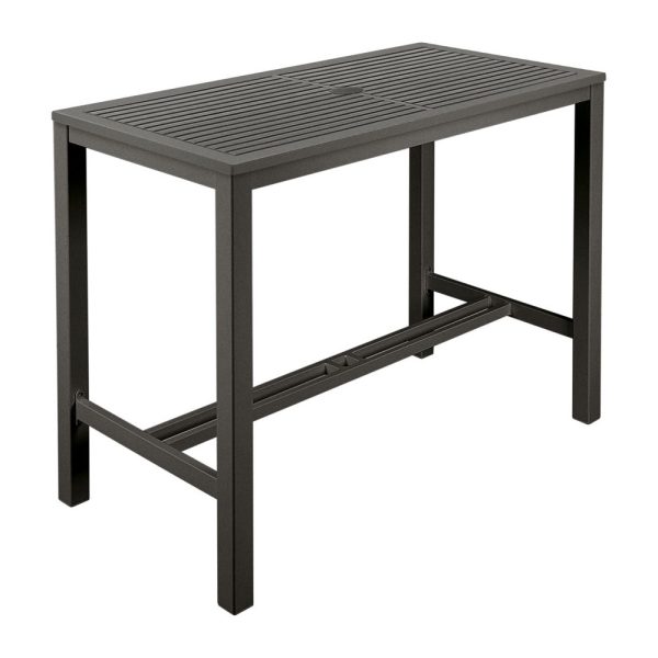 Aura Aluminum Pub High Dining Table Hot on Sale