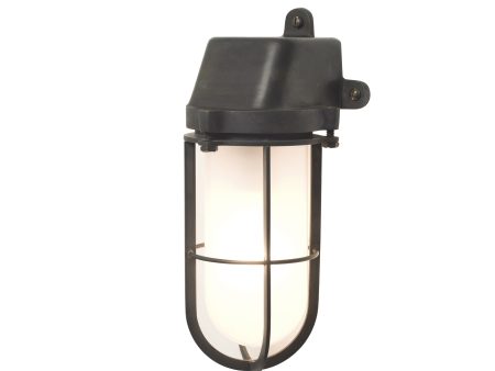 Weatherproof Ships Well Glass Wall Light 2 Supply