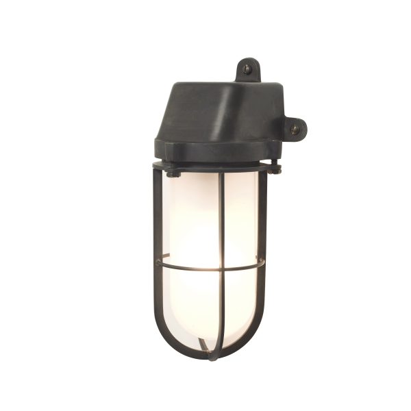 Weatherproof Ships Well Glass Wall Light 2 Supply