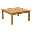 Haven Teak Square Conversation Table Hot on Sale