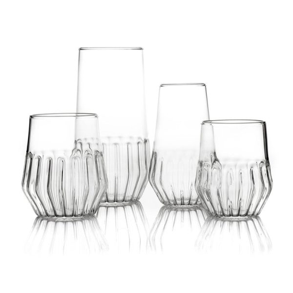 Mixed Flute Glass (Set of 2) Online now