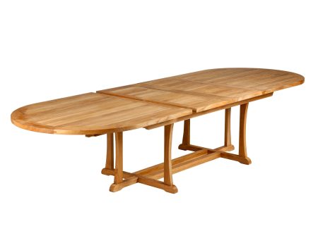 Stirling Oval Extending Dining Table For Discount