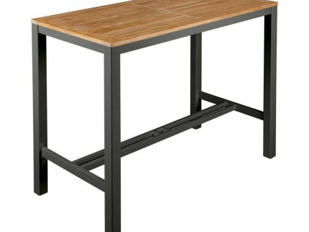 Aura Rectangular Counter Height Table Cheap